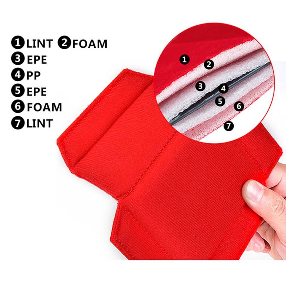 Caden Kameraväska svart med axelrem & regnskydd