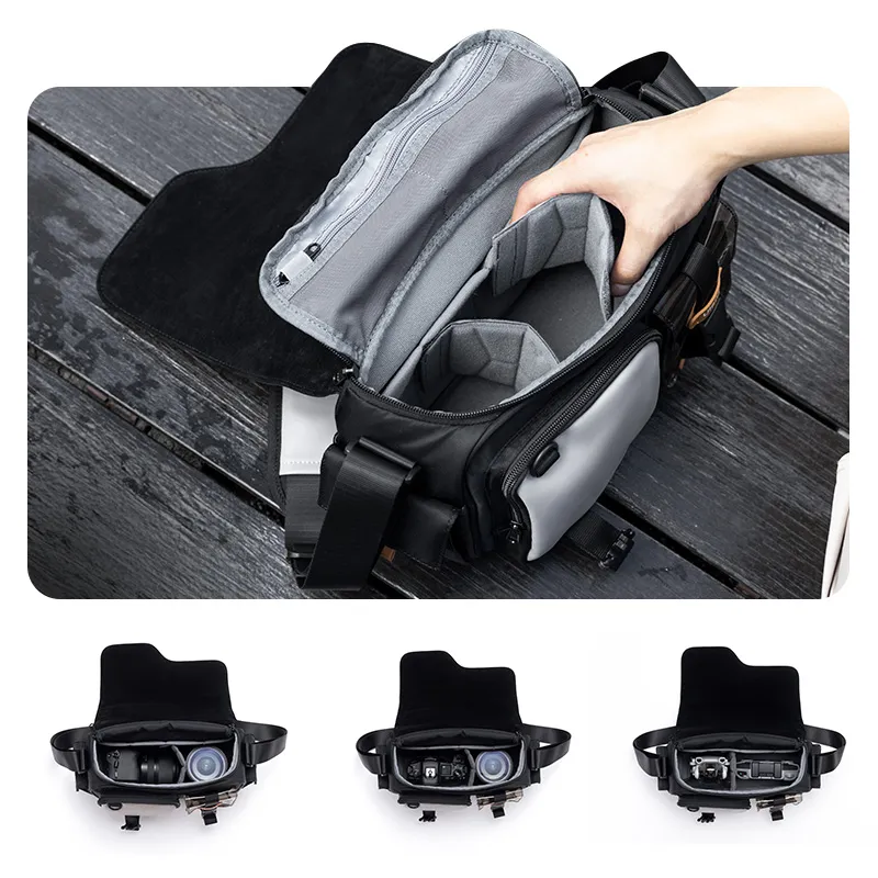 Ulanzi MS12 – vattentålig kameraväska 5,6L svart för foto & drönare