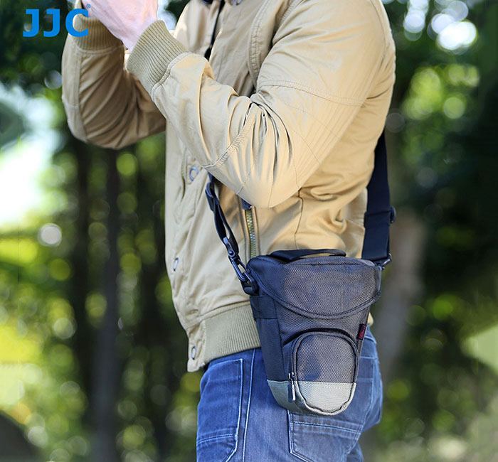 ONE kameraväska tålig modell - Svart/grön