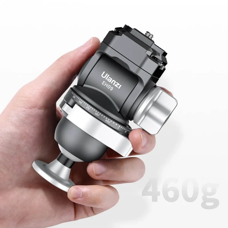 Ulanzi EH-09 Videohuvud inverterad för stativ med spak