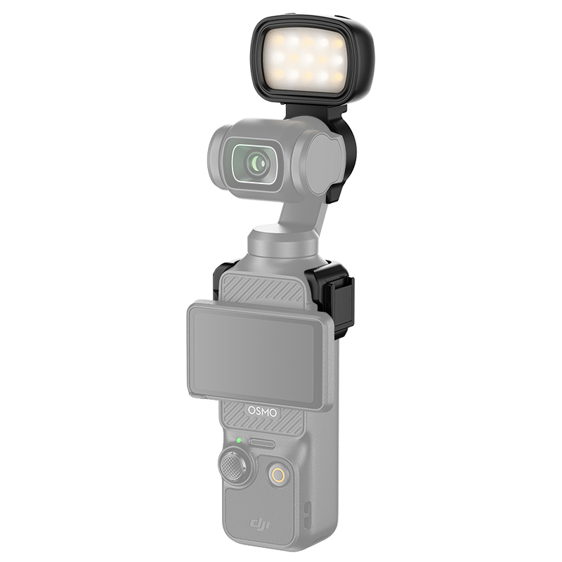 JJC 3st Mini LED-lampor och hållare för DJI Osmo Pocket 3