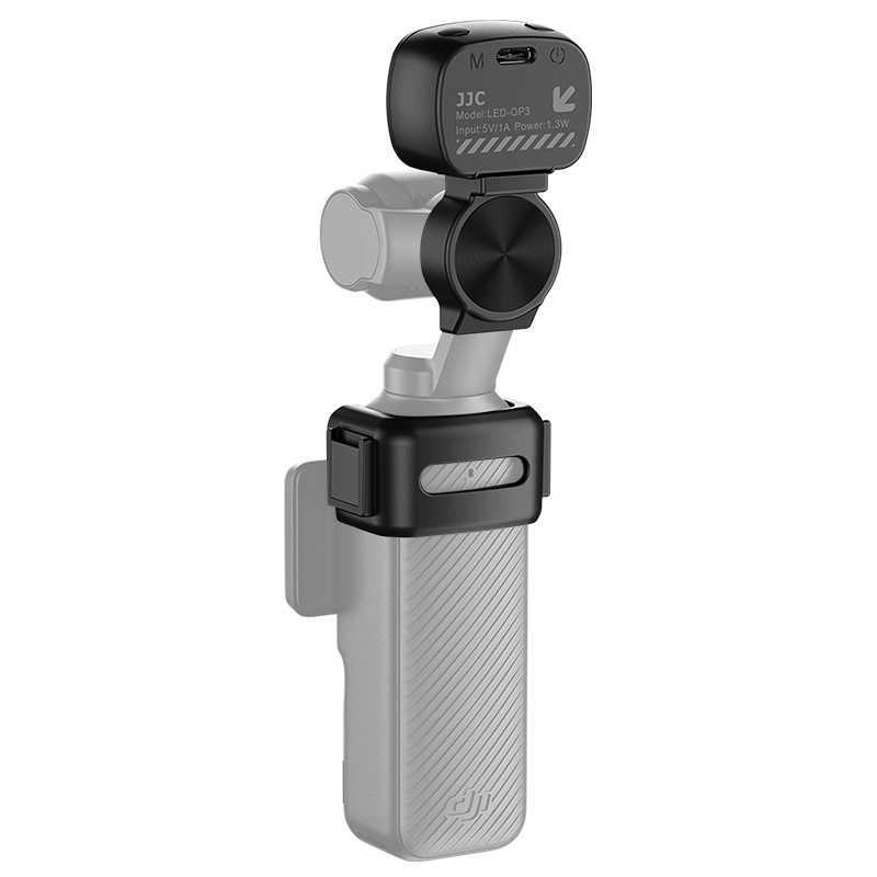 JJC 3st Mini LED-lampor och hållare för DJI Osmo Pocket 3