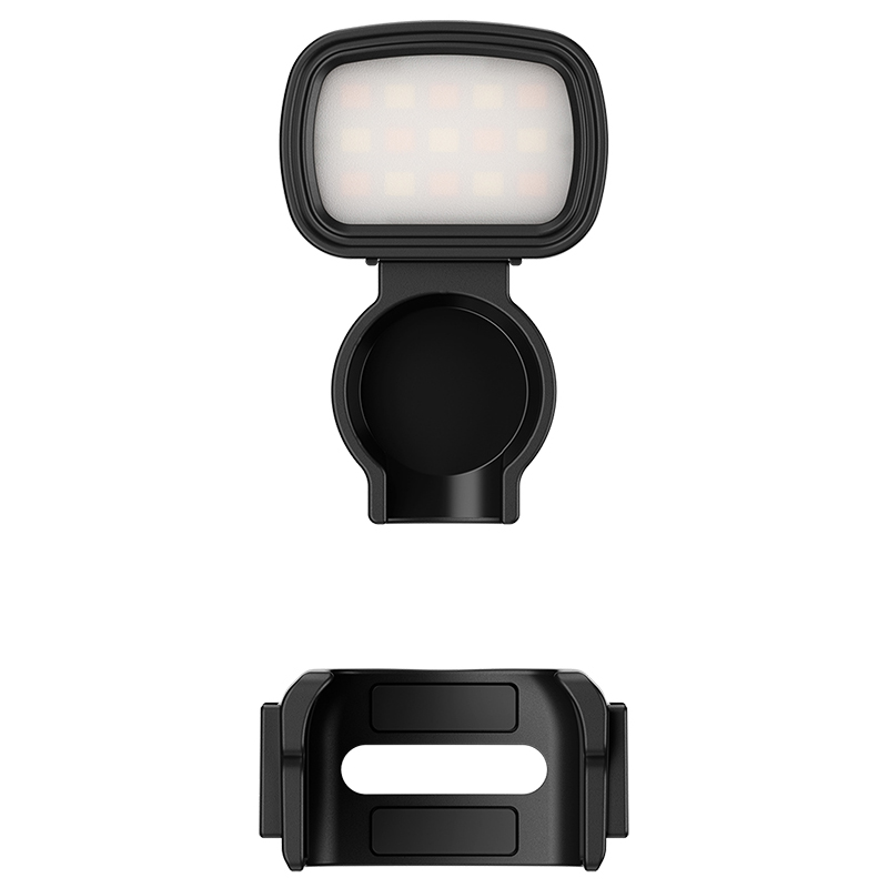 JJC 3st Mini LED-lampor och hållare för DJI Osmo Pocket 3