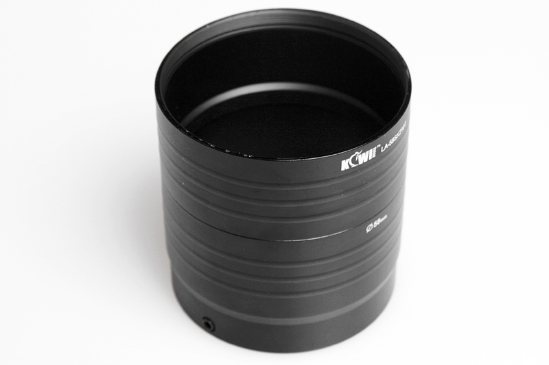 Kiwifotos filteradapter 58 mm til Canon PowerShot SX210 IS