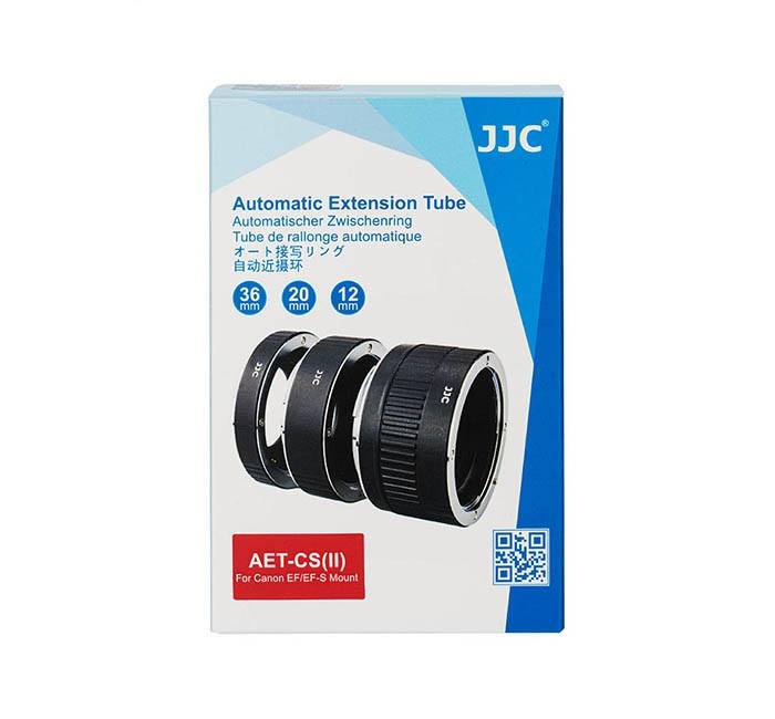 JJC Mellanringar 12mm,20mm & 36mm elektronisk för Canon EOS AET-CS(II)