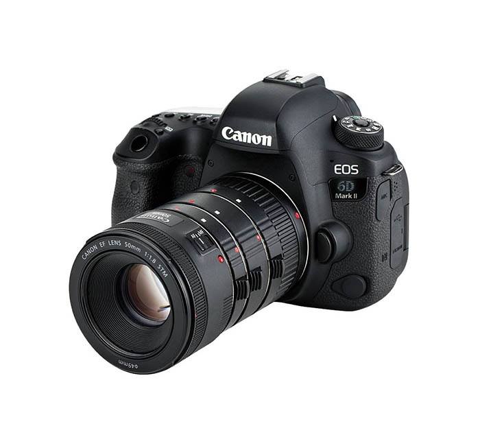 JJC Mellanringar 12mm,20mm & 36mm elektronisk för Canon EOS AET-CS(II)