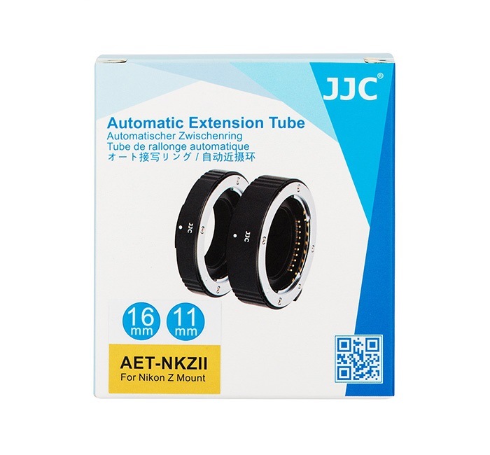 JJC Elektroniska Mellanringar för Nikon Z med autofokus