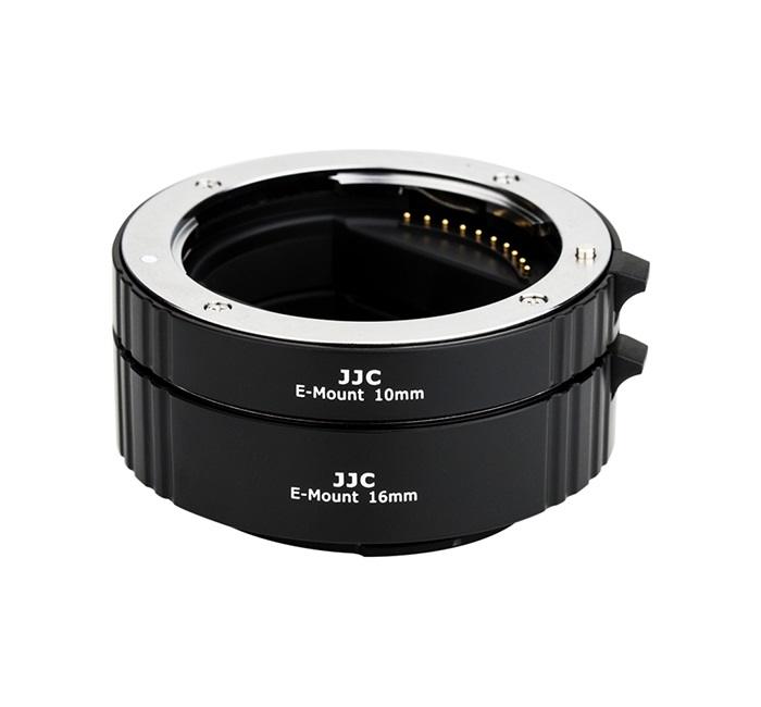 JJC AET-SES(II) mellanringar 10 mm & 16 mm för Sony E – elektronisk överföring