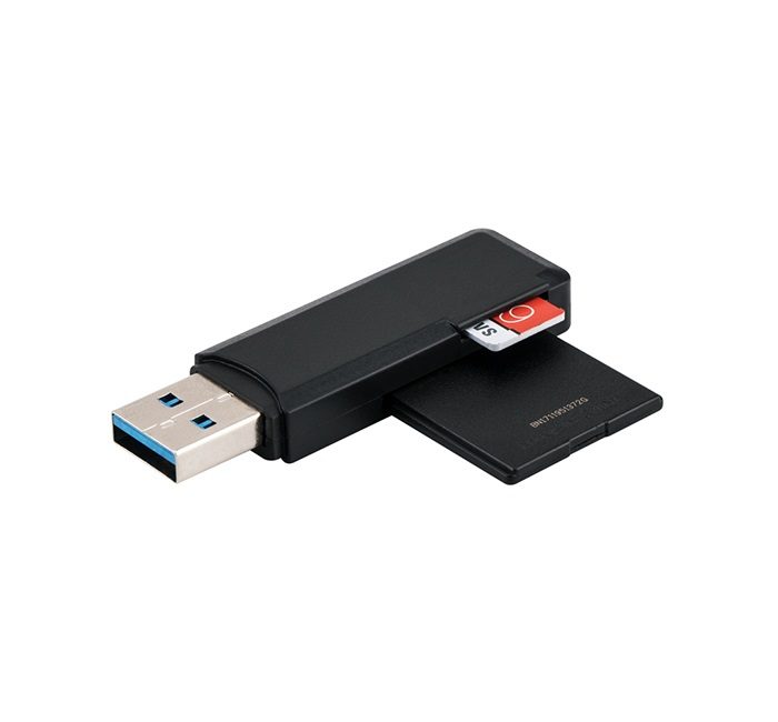 JJC Minneskortsläsare för SD (SDHC/SDXC) och Micro SD (SDHC/SDXC)