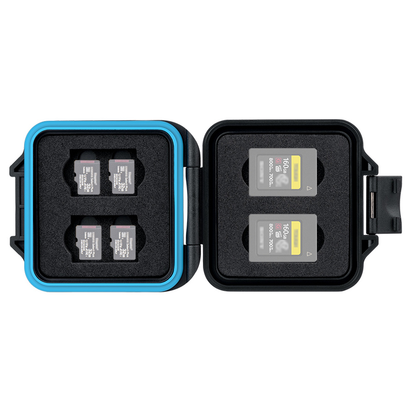 JJC Minneskortsfodral för 4xCF EXP Type A + 8xMicroSD