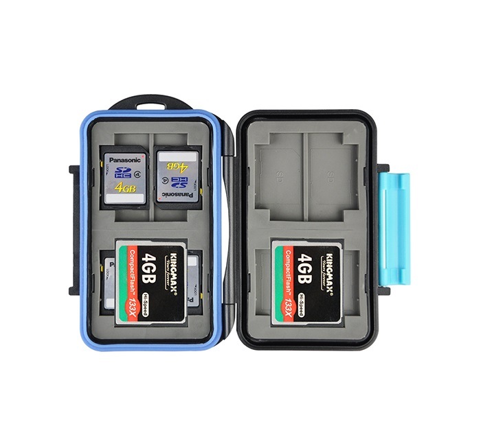 JJC Minneskortsfodral för 4xCF + 8xSD