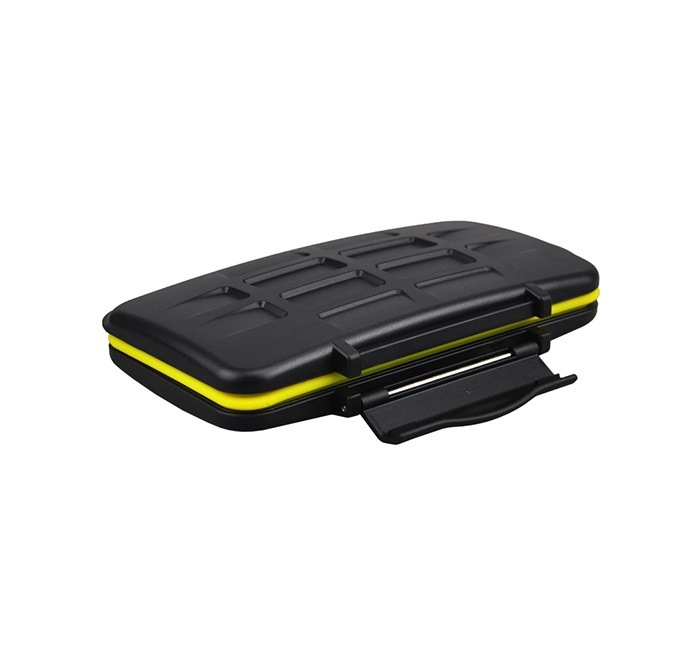 JJC Minneskortsfodral MC-SD12 – För 12 SD-kort, robust skydd