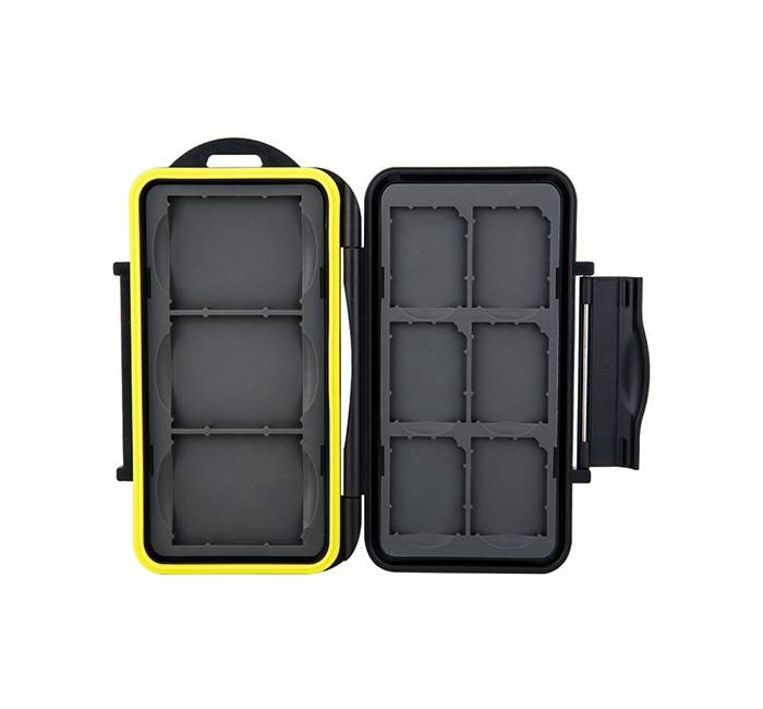 JJC Minneskortsfodral för 6xSD + 3xCF