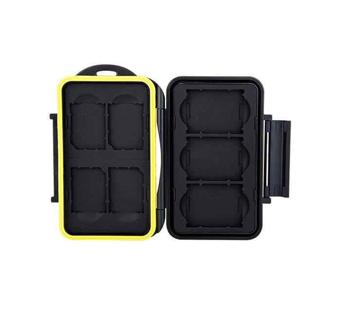 JJC Minneskortsfodral för 4xSD + 3xXQD