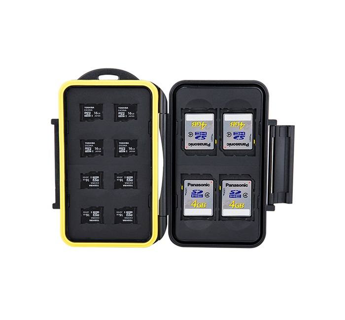 JJC Minneskortsfodral för 4xSD + 8xMicroSD