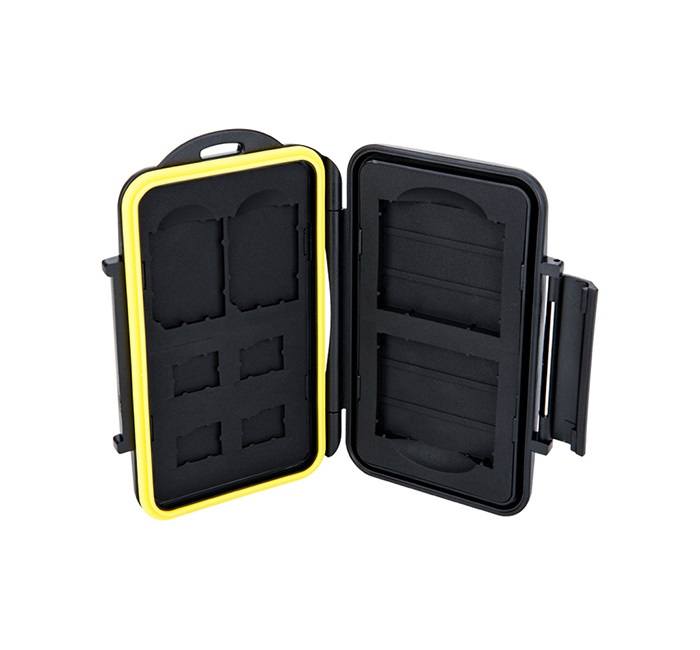 JJC Minneskortsfodral för 2xCF + 2xSD + 4xMicroSD