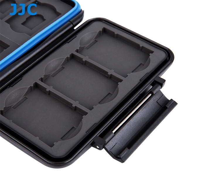 JJC Minneskortsfodral för 1xCF + 2xSD + 3xXQD + 2xMSD