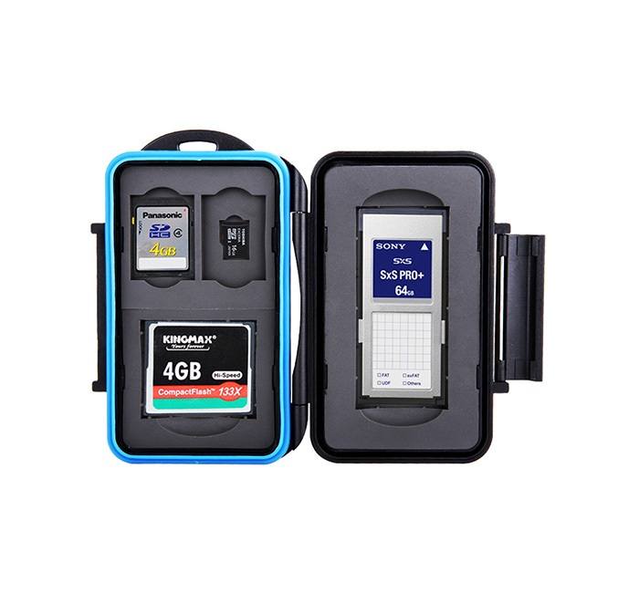 JJC Minneskortsfodral för 1xSXS + 1xCF + 2xx SD + 2xMSD