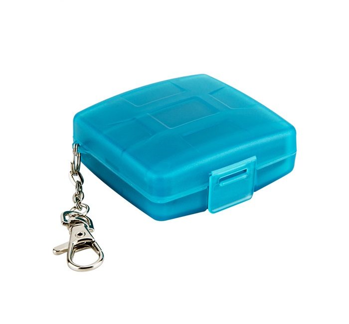 JJC Robust ask för minneskort 4xSD & 4xMSD