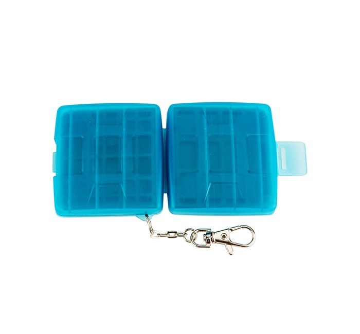 JJC Robust ask för minneskort 4xSD & 4xMSD