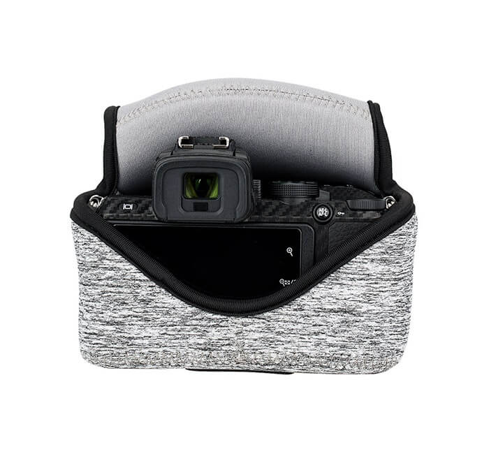 JJC kameraväska grå för Nikon Z50 & 16-50mm