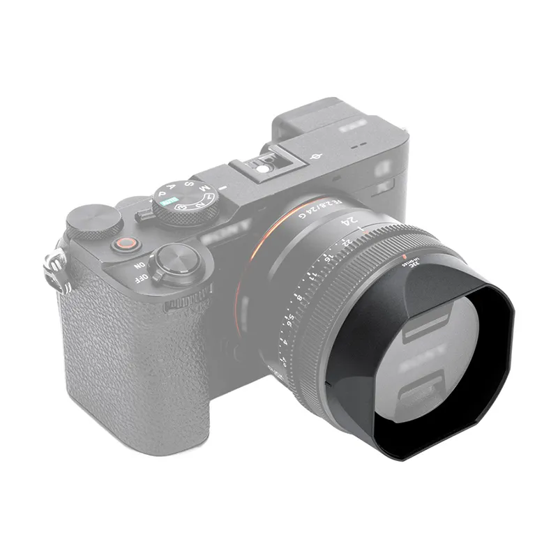 JJC Motljusskydd för Sony FE 24mm, 40mm & 50mm G-objektiv
