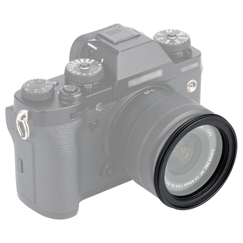 JJC Motljusskydd & adapter 2i1 för Fujifilm XC 15-45mm f/3.5-5.6 OIS PZ