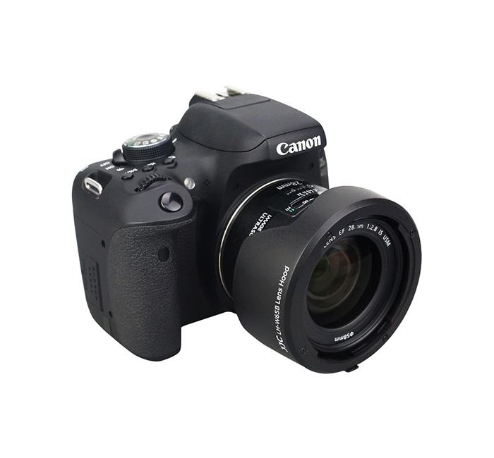 JJC Motljusskydd för Canon 24mm f/2.8 IS USM & 28mm f/2.8 IS USM