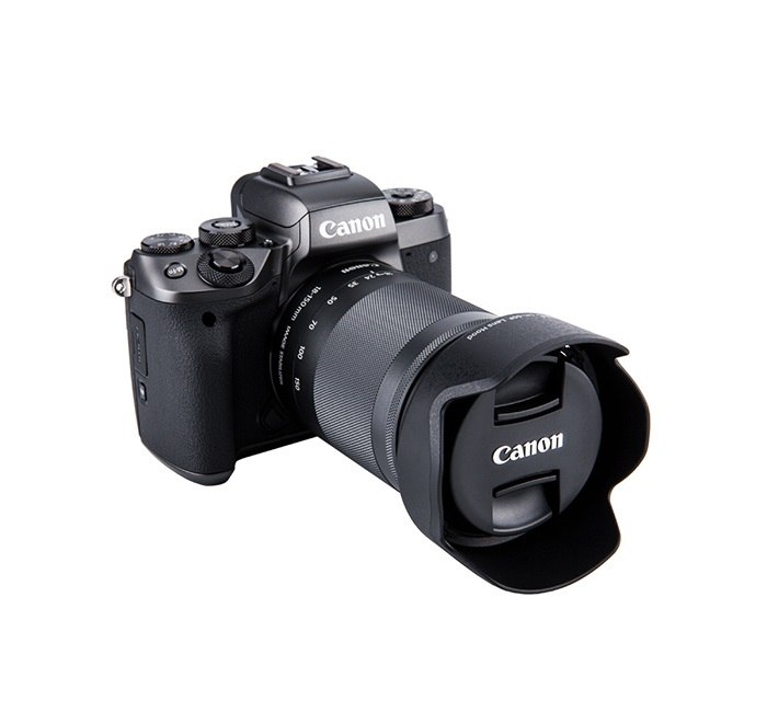 JJC Motljusskydd för Canon EF-M 18-150mm f/3.5-6.3 IS STM motsvarar EW-60F