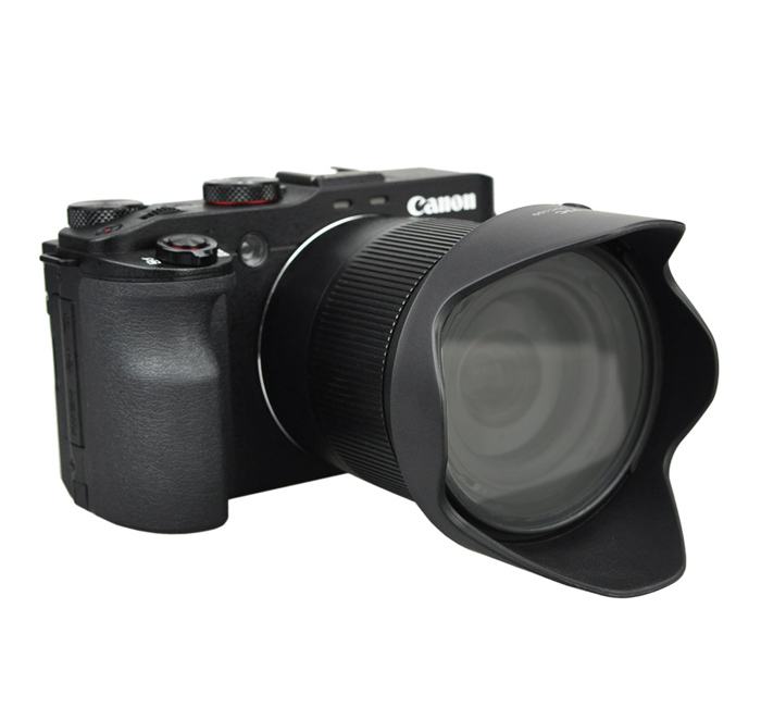 JJC Motljusskydd motsvarar Canon LH-DC100 & FA-DC67B för G3 X / SX60 HS m.m