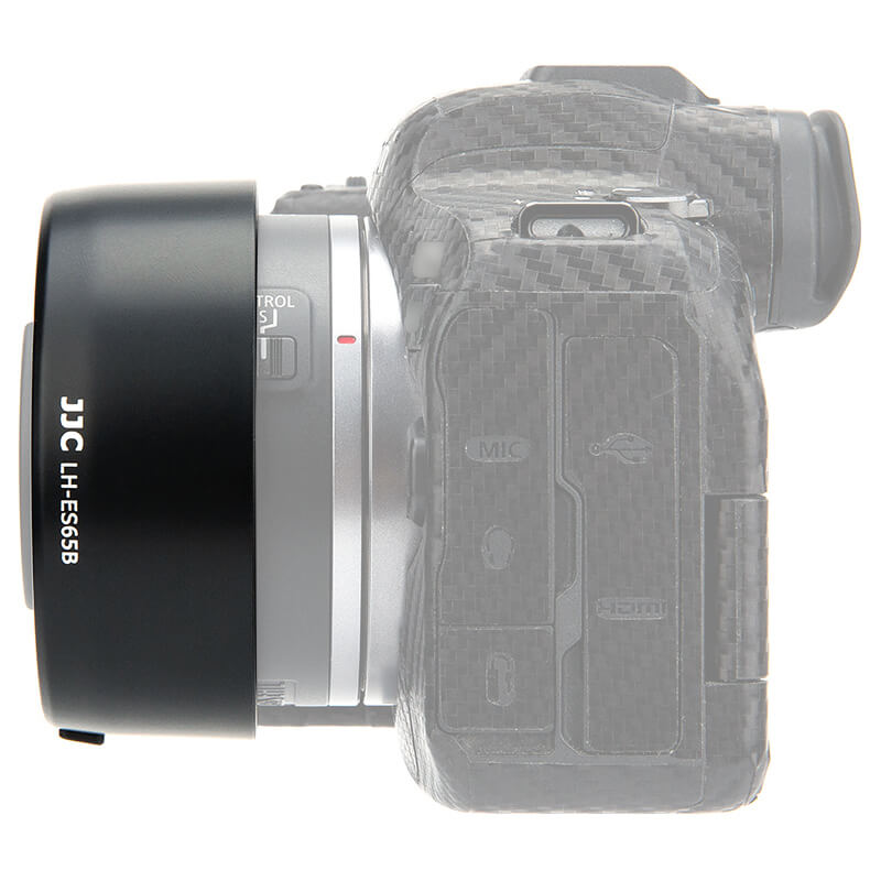 JJC Motljusskydd för Canon RF 50mm f/1.8 STM ersätter ES-65B