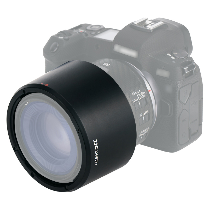 JJC Motljusskydd för Canon RF 85mm f/2 Macro IS STM ersätter ET-77