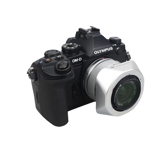 JJC Motljusskydd för Olympus 14-42mm 1:3.5-5.6 II ersätter LH-40