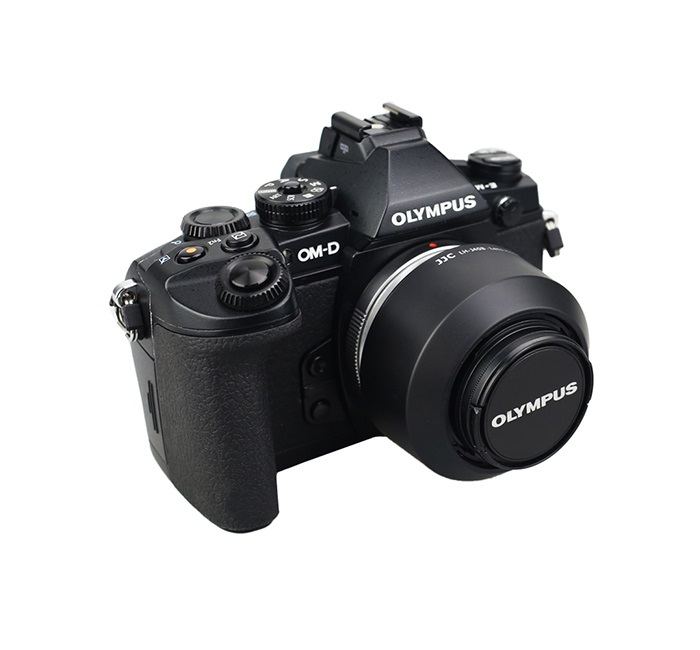 JJC Motljusskydd för Olympus 45mm 1:1.8 ersätter LH-40B