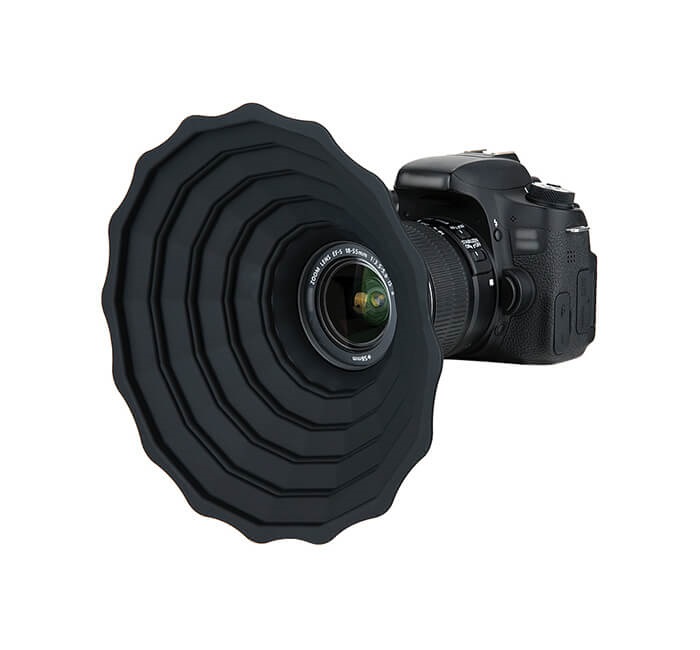 JJC Motljusskydd i silikon 73-88mm LH-ARL