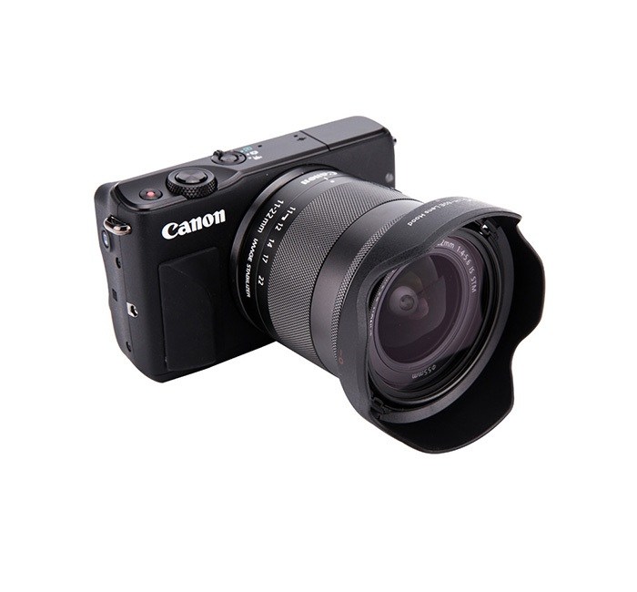 JJC Motljusskydd för Canon EF-M 11-22mm f/4-5.6 IS STM motsvarar EW-60E