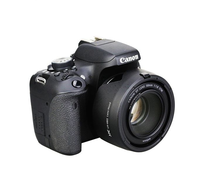 JJC Motljusskydd för Canon EF 50mm f/1.8 STM motsvarar ES-68 (Tulpan)