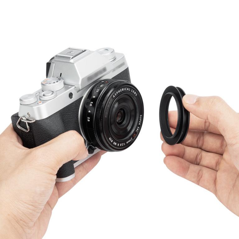 JJC Motljusskydd & lock för Fujifilm XF 27mm f/2.8 R WR