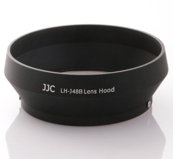 JJC Motljusskydd för Olympus 17mm f/1.8 Svart ersätter LH-48B