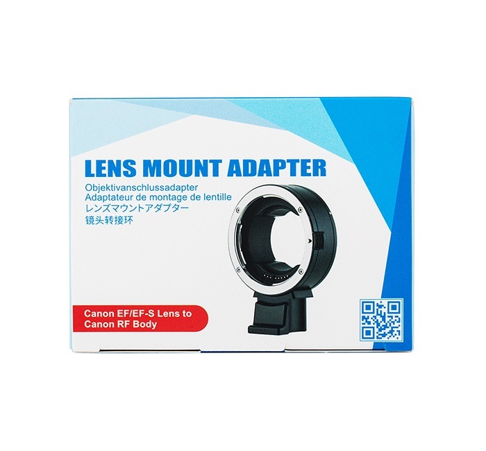 JJC Objektivadapter elektronisk till Canon EF/EF-S för Canon RF Kamerahus