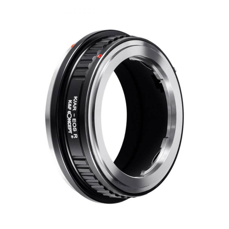 K&F Concept Objektivadapter till Konica AR objektiv för Canon EOS R kamerahus