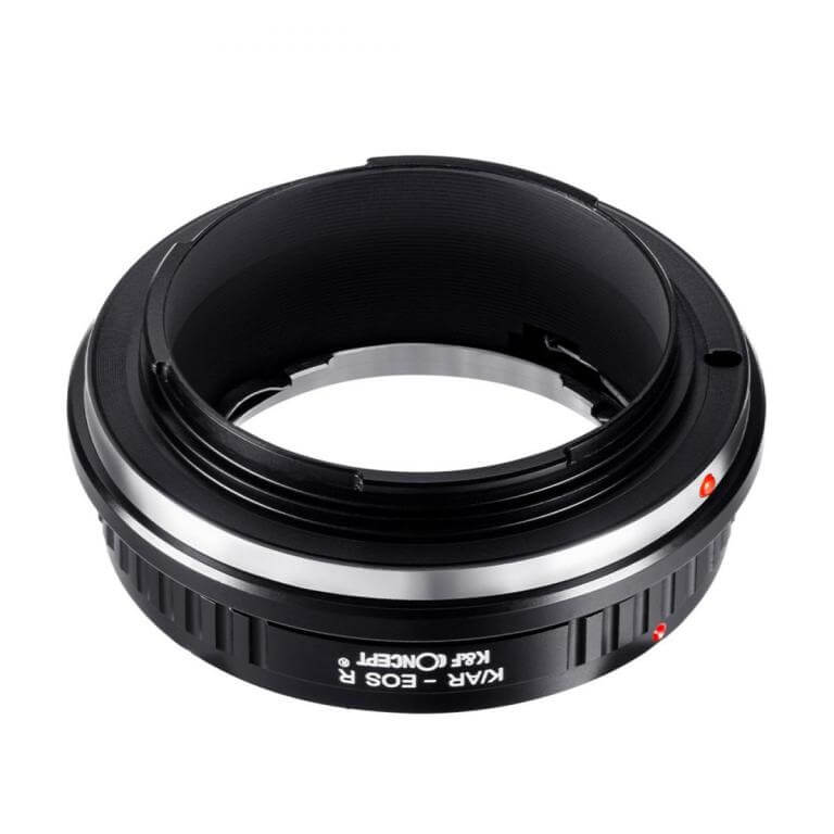 K&F Concept Objektivadapter till Konica AR objektiv för Canon EOS R kamerahus