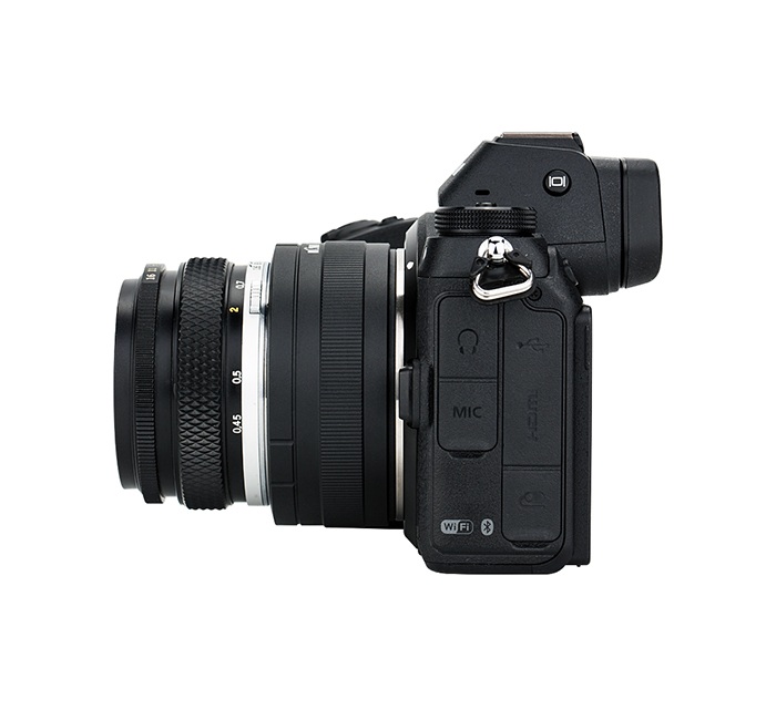 Kiwifotos Objektivadapter till Olympus OM för Nikon Z kamerahus