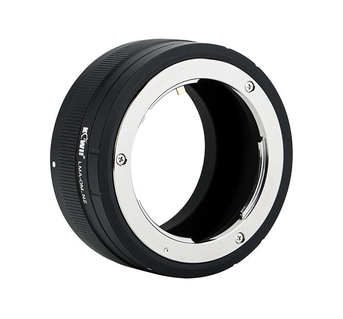 Kiwifotos Objektivadapter till Olympus OM för Nikon Z kamerahus