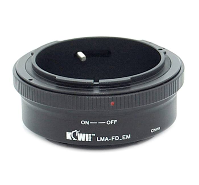 Kiwifotos Objektivadapter till Canon FD för Sony E kamerahus