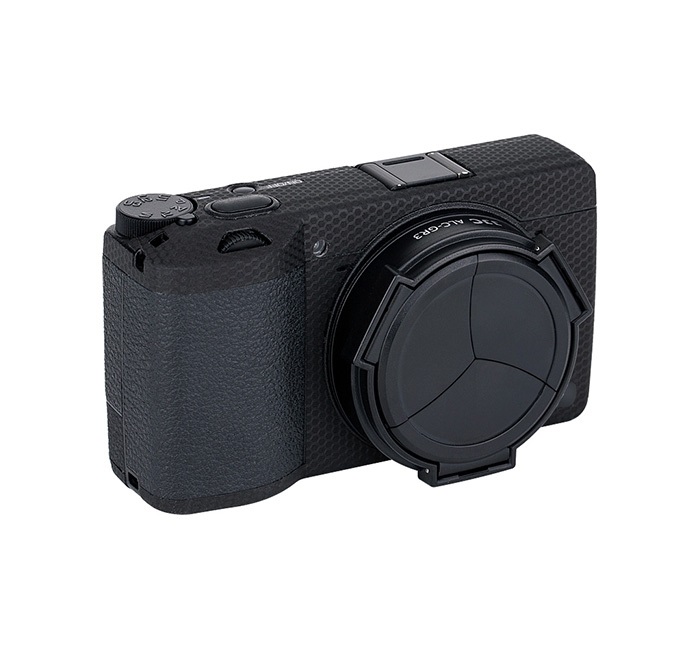 JJC Automatiskt främre objektivlock för Ricoh GR III