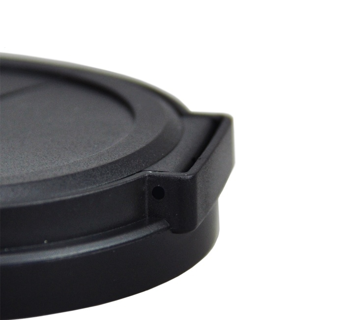 JJC Automatiskt främre objektivlock för Panasonic DMC-LX100 Leica D-Lux Svart