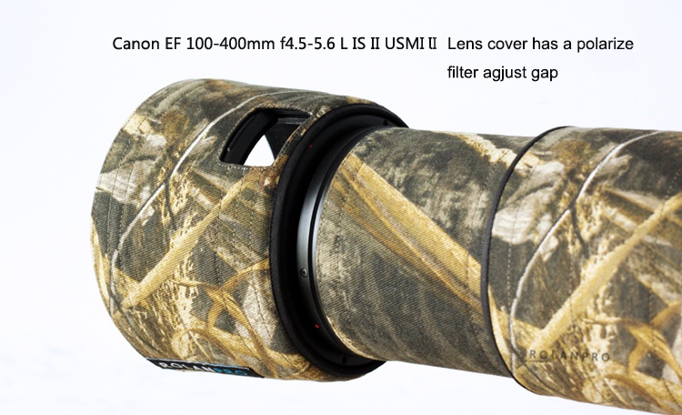 Rolanpro objektivskydd för Canon EF 100-400 f/4.5-5.6 L IS II USM