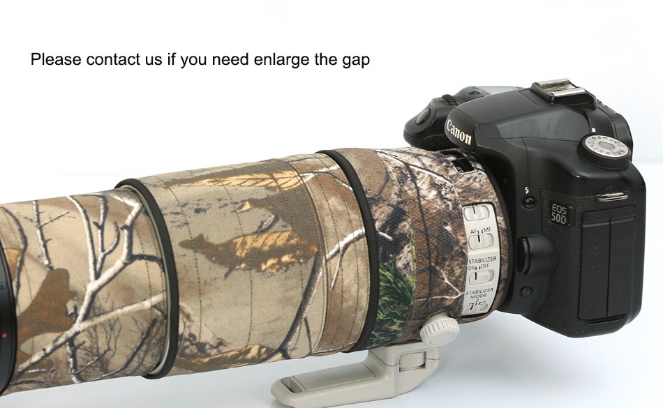 Rolanpro objektivskydd för Canon EF 100-400 f/4.5-5.6 L IS II USM