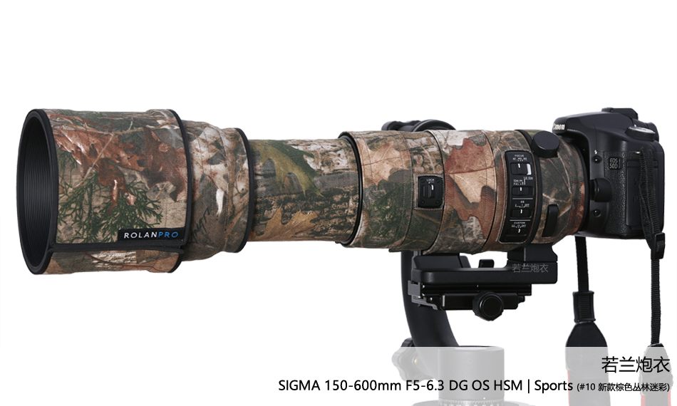 Rolanpro objektivskydd för Sigma 150-600mm f/5-6.3 DG OS HSM Sports